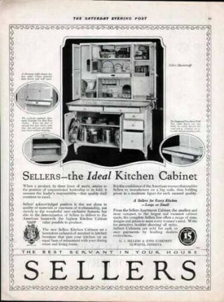 1920 Sellers Kitchen Cabinet Furniture Mastercraft Home7234