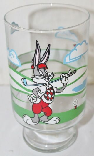 2 Vintage Disney - Donald Duck,  Sylvester - Anchor Hocking Large Glass - 32 Oz - 2