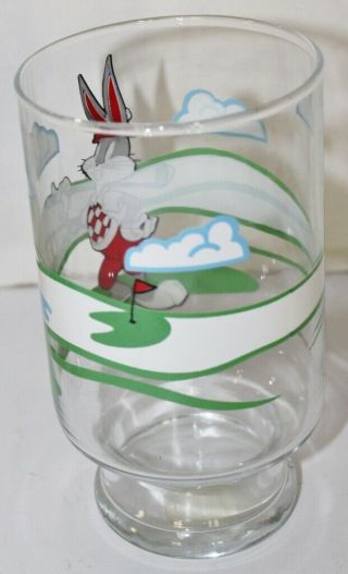 2 Vintage Disney - Donald Duck,  Sylvester - Anchor Hocking Large Glass - 32 Oz - 3