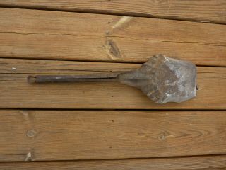 Vintage Fireplace / Stove - Coal / Ash Shovel 19 " Long 5 " X 7 " Shovel Blade