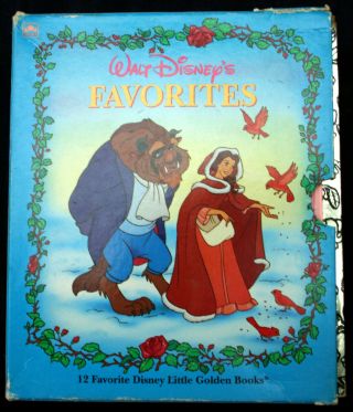 Walt Disney Favorites Box Set Of 12 Little Golden Books