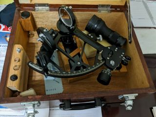 ASTRA IIIB CELESTAIRE MARINE SEXTANT with Instructions 2