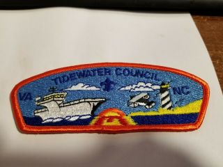 Vintage Boy Scout Patch - Bsa - Tidewater Council - Virginia - North Carolina