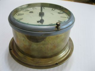 Vintage Schatz Ship ' s Bell Clock 2