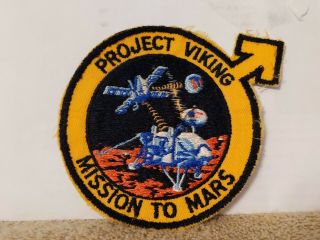 Nasa Project Viking Mission To Mars Color Patch 5 X 4 Inches