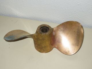 Vintage Brass Michigan 2 Blade Propeller; Boat Prop Ajc 411