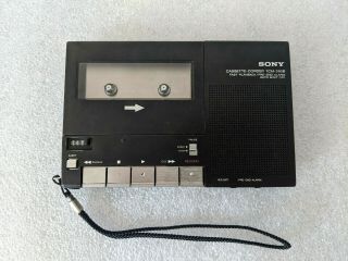 Vintage Sony Tcm 280b Ultra Slim Cassette Recorder