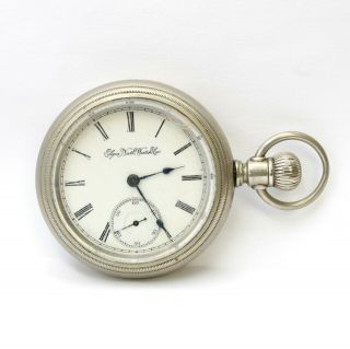 Vintage 1904 Elgin National Pocket Watch 17 Jewels Grade 249 18s Nr 8498 - 3