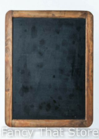 Vintage Raco Slate Two - Sided Chalk Board | Made In Portugal