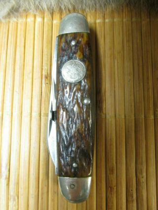 Vintage Circle Remington Usa.  Rs3333 (offical Boy Scout) 1920s Pocket Knife