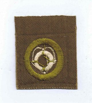 Early Lifesaving 1911 - 1933 Square Merit Badge 2