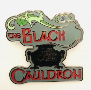 Vtg Disney The Black Cauldron 25 Of 101 Disney Movies Silver Back Clasp Pin