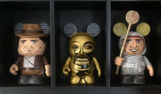 Disney Vinylmation Indiana Jones Set Of 3