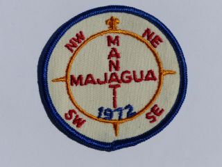 1972 Distrito Majagua Manati Puerto Rico Council Pr Boy Scout Bsa Patch Insignia