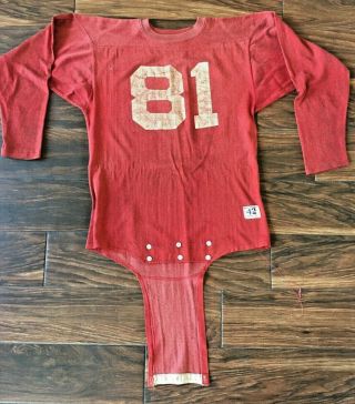 Vintage Champion Football Jersey Button Crotch Game Worn 1930’s/50’s