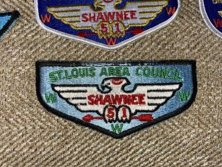 SHAWNEE Lodge 51 St.  Louis Area Council 10 Patch 2