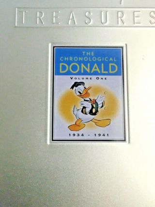 Walt Disney THE CHRONOLOGICAL DONALD Vol 1 1934/41 2 - Discs 36 - shorts Tin Box 2