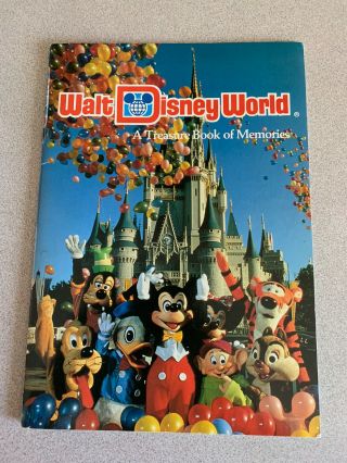 Walt Disney World A Treasure Book Of Memories - Skyway,  20000 Leagues,  1989