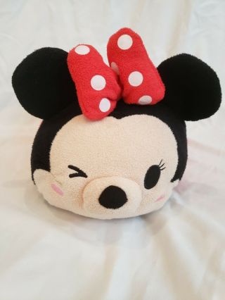 Winking Minnie Mouse Tsum Tsum Pillow Pal Plush Disney 13 " Ships