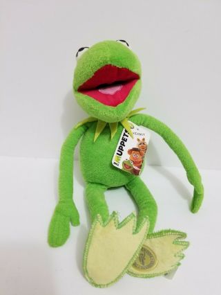 Disney Store Authentic 18 " Kermit The Frog Muppets Stuffed Plush With Tag
