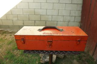 Vintage Snap On Tool Box Kr - 250a 18.  5  X 6 - 5/8  X 4 - 13/16 ,  1954 Date Code