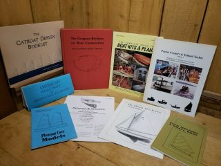 Vintage Modern Boating Boat Books,  Plans Designs - Gougeon Brothers,  Yachts & More