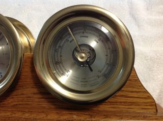 Bell Clock Co.  Ships Clock U.  S.  A.  And Barometer 2