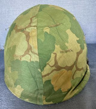 Vintage US Army Vietnam War Helmet And Liner 2