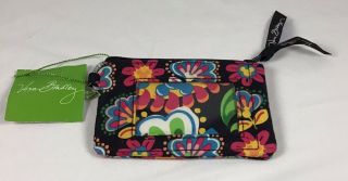 Authentic Disney Parks Vera Bradley Mickey Mouse Id Holder Coin Purse