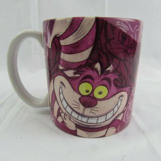 Disney Store Cheshire Cat Alice In Wonderland Coffee Mug Pink/purple Vintage
