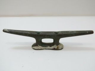 6,  1/8 Inch Long Bronze Wilcox Crittenden Boat Cleat - (d3a790)
