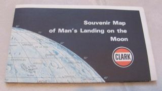 Vintage 1969 Souvenir Map Man 