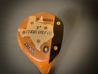 Vintage Wood Brothers Texas Golf Co.  Oil Hardened Driver Outstanding