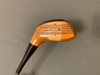 VINTAGE WOOD BROTHERS TEXAS GOLF CO.  OIL HARDENED DRIVER OUTSTANDING 3