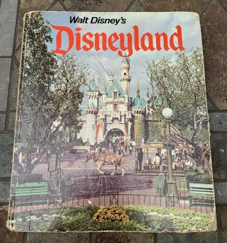 1969 Walt Disney’s Disneyland Book By Imagineer Martin A.  Sklar - Hardcover