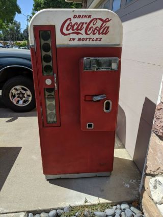 Coke Coca Cola Soda Machine Vendo 81 D A B Also Vmc Pepsi 7up 56 44 39 Will Ship