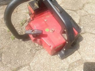 VTG JONSERED PRO 35 GAS POWERED CHAINSAW - PARTS/REPAIR - - FAST SHIP saw 3