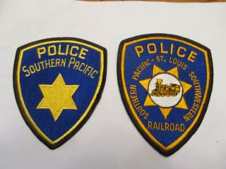 Arizona Southern Pacific Railroad Police Patch Set