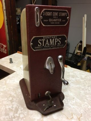 Old Counter Top Stamp Machine