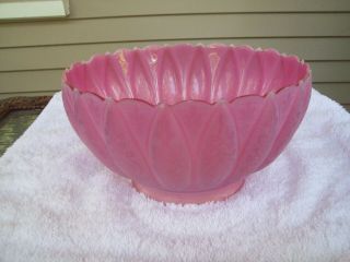 Vintage Cranberry Pink Glass Lamp Or Sconce Shade
