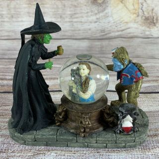 The Wizard Of Oz Wicked Witch Water Globe Snow Globe Flying Monkey Silvestri