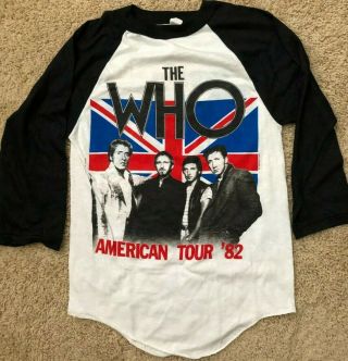 The Who American Tour 82 T - Shirt Vintage Never Worn
