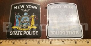Nys York State Police Decal Inside Window Official