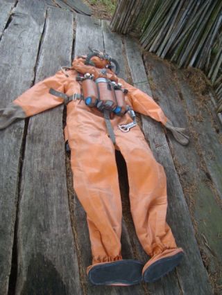 Soviet Russian Diving Rebreather From Submarine Ida59,  Suit,  Mask (not)