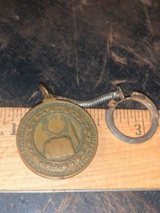 Bpoe Elks 1868 - 1968 Centennial Key Chain Vintage.