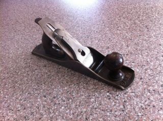 Vintage Bailey Stanley No 5 Hand Plane With Rosewood Handles
