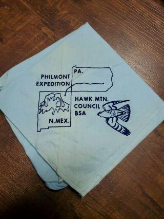 Hawk Mountain Council,  Bsa,  Boy Scout,  Philmont Expedition,  Blue Neckerchief
