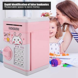 Toy Bank Electric Password Money Box Automatic Saving Music Baby Kids Gift