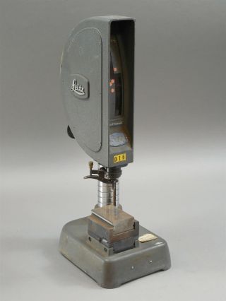Vintage Prop Steam Punk Ernst Leitz Wetzlar Gemany Optical Comparator Tolerator