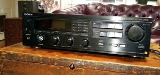 Sony Str - Gx5es 2 Vintage Audio Stereo Receiver Spontaneous Twin Drive Audiophile